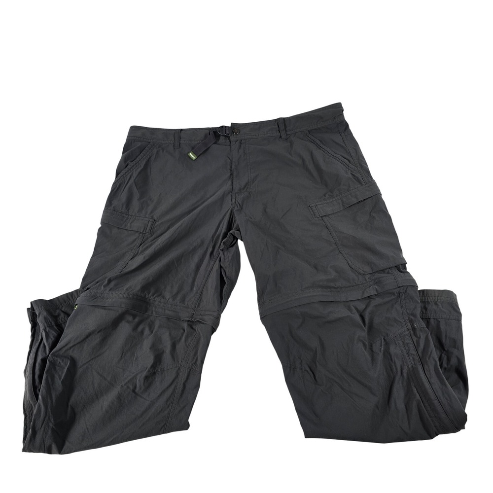 REI Co-op Sahara Convertible Hiking Pants‎ Mens 40x30 Gray Relaxed Fit 108951
